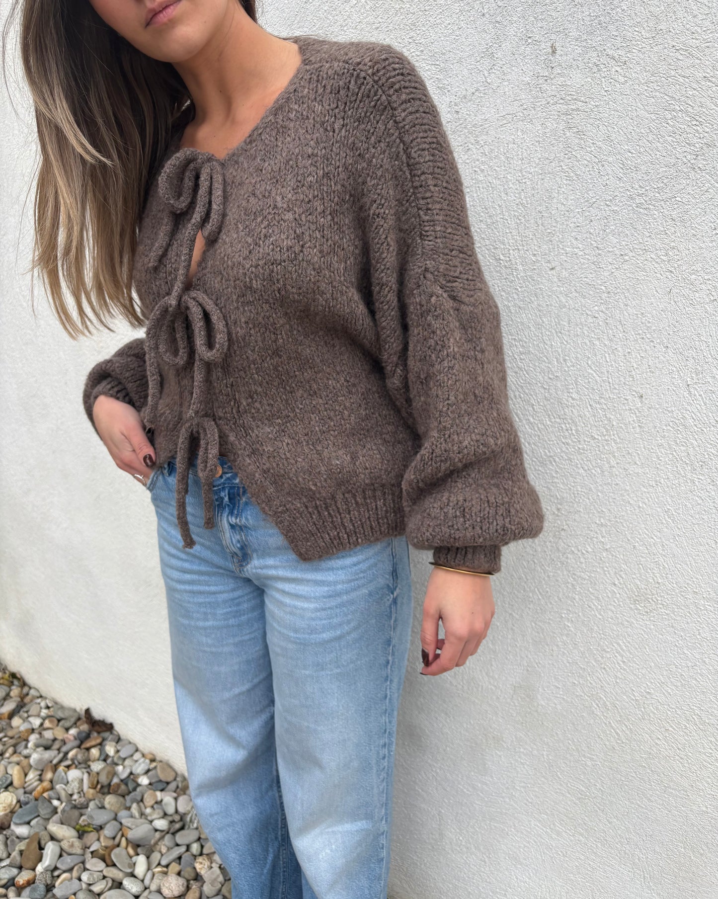 Gilet Clémence - noisette