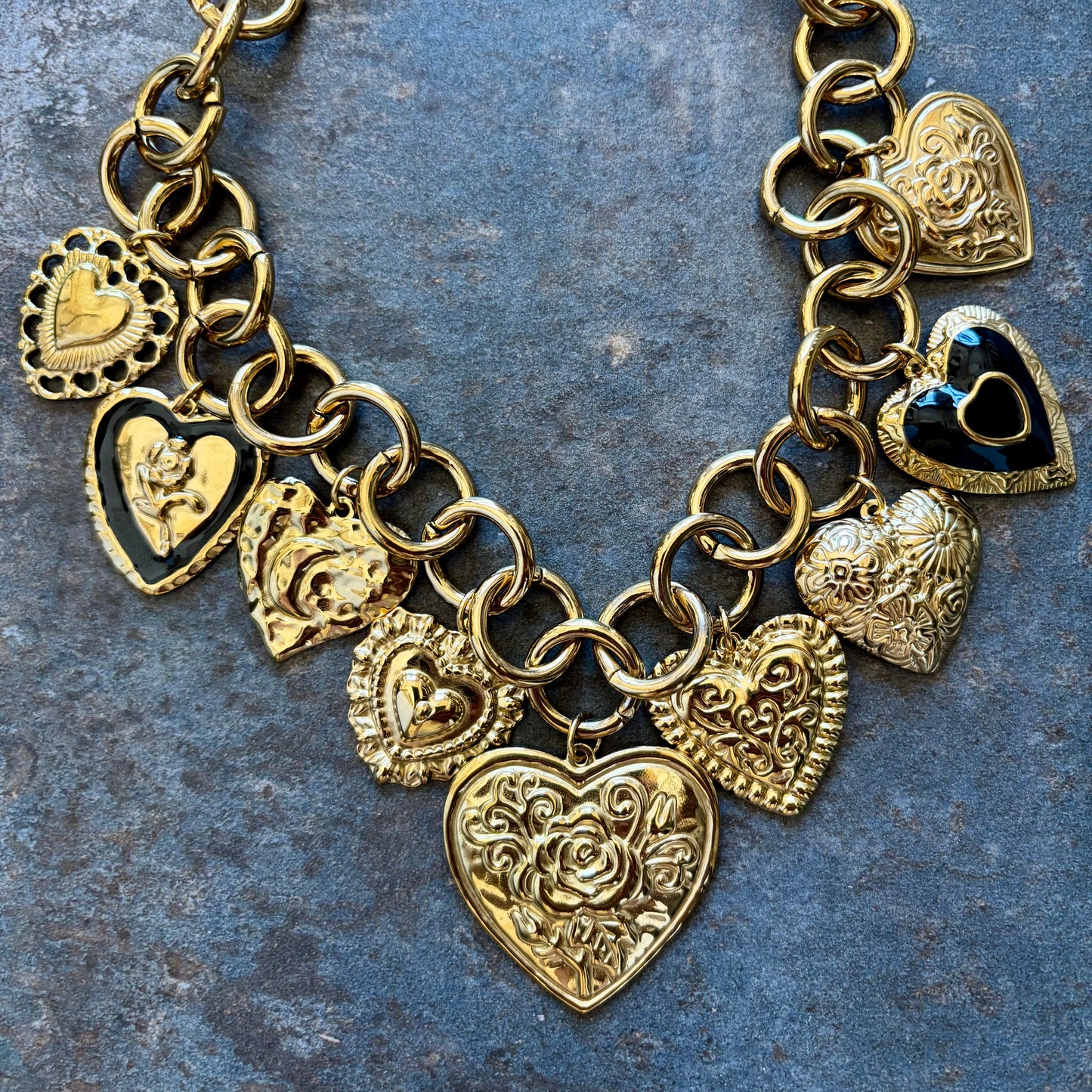 Isadora — Collier Statement au Cœur Baroque