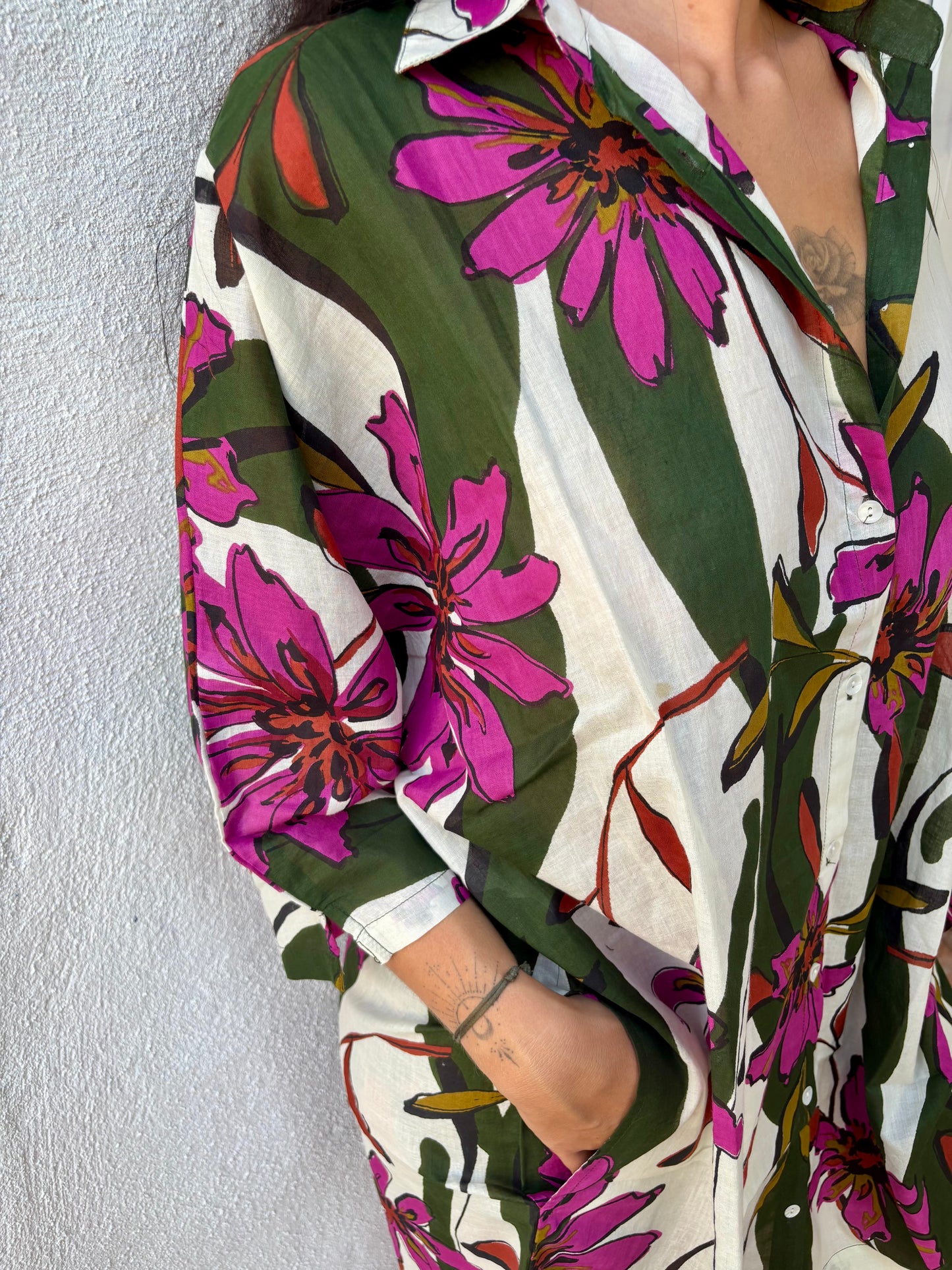 PALME Robe-chemise – Salomé