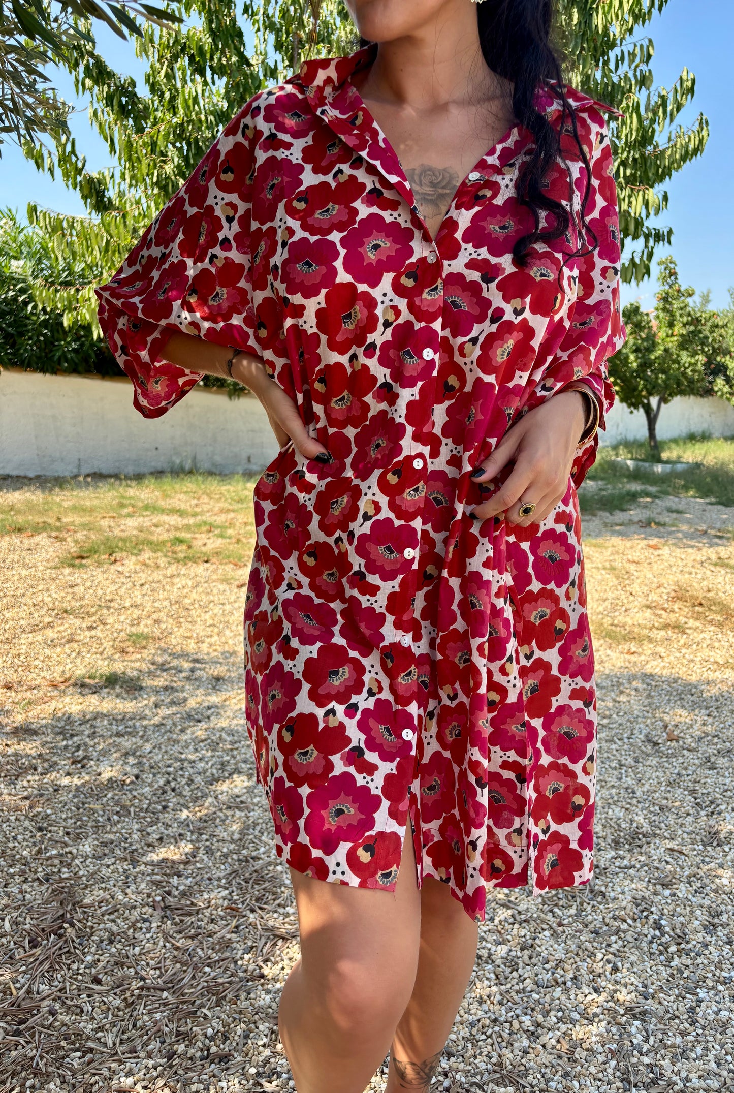 PALME Robe-chemise – Rosalie