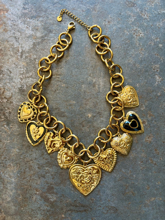 Isadora — Collier Statement au Cœur Baroque