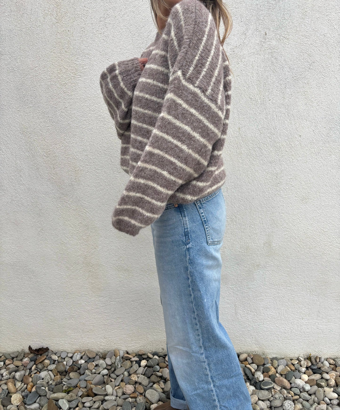 Pull Léa - chocolat