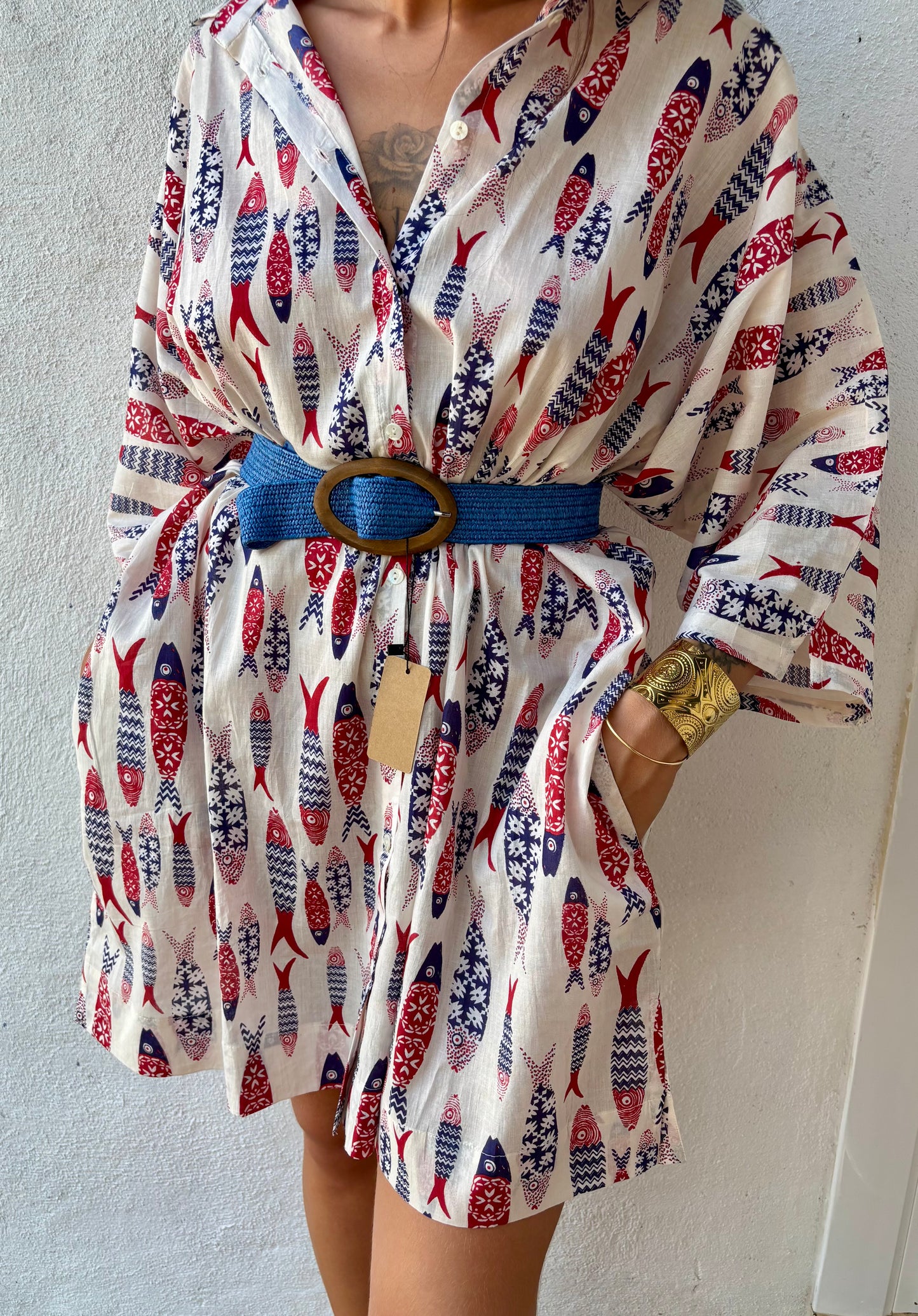 PALME Robe-chemise – Ondine