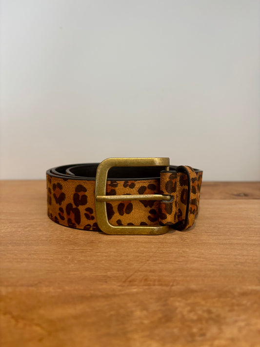 Ceinture léopard bohème chic - Mila