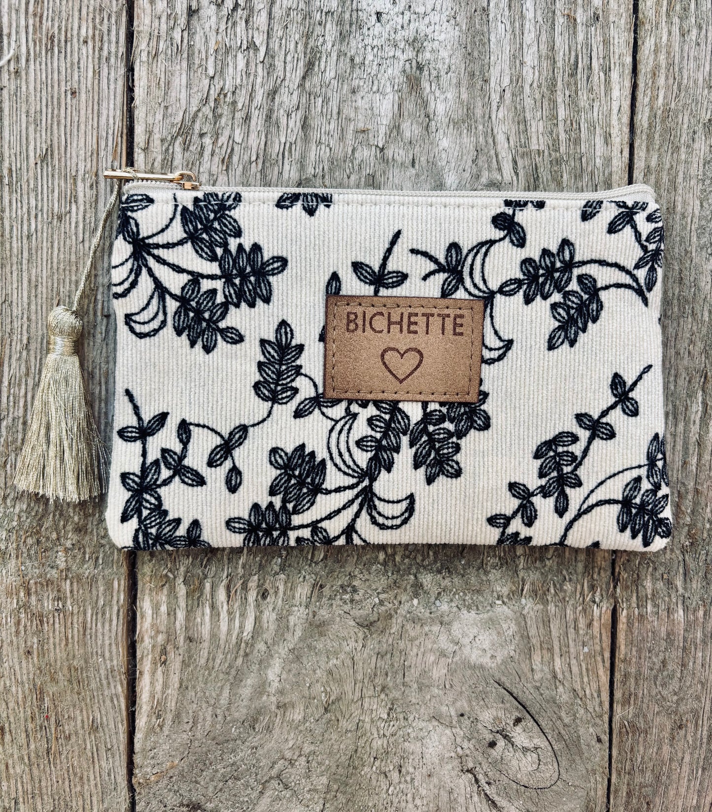 Pochette feuillage – Bichette