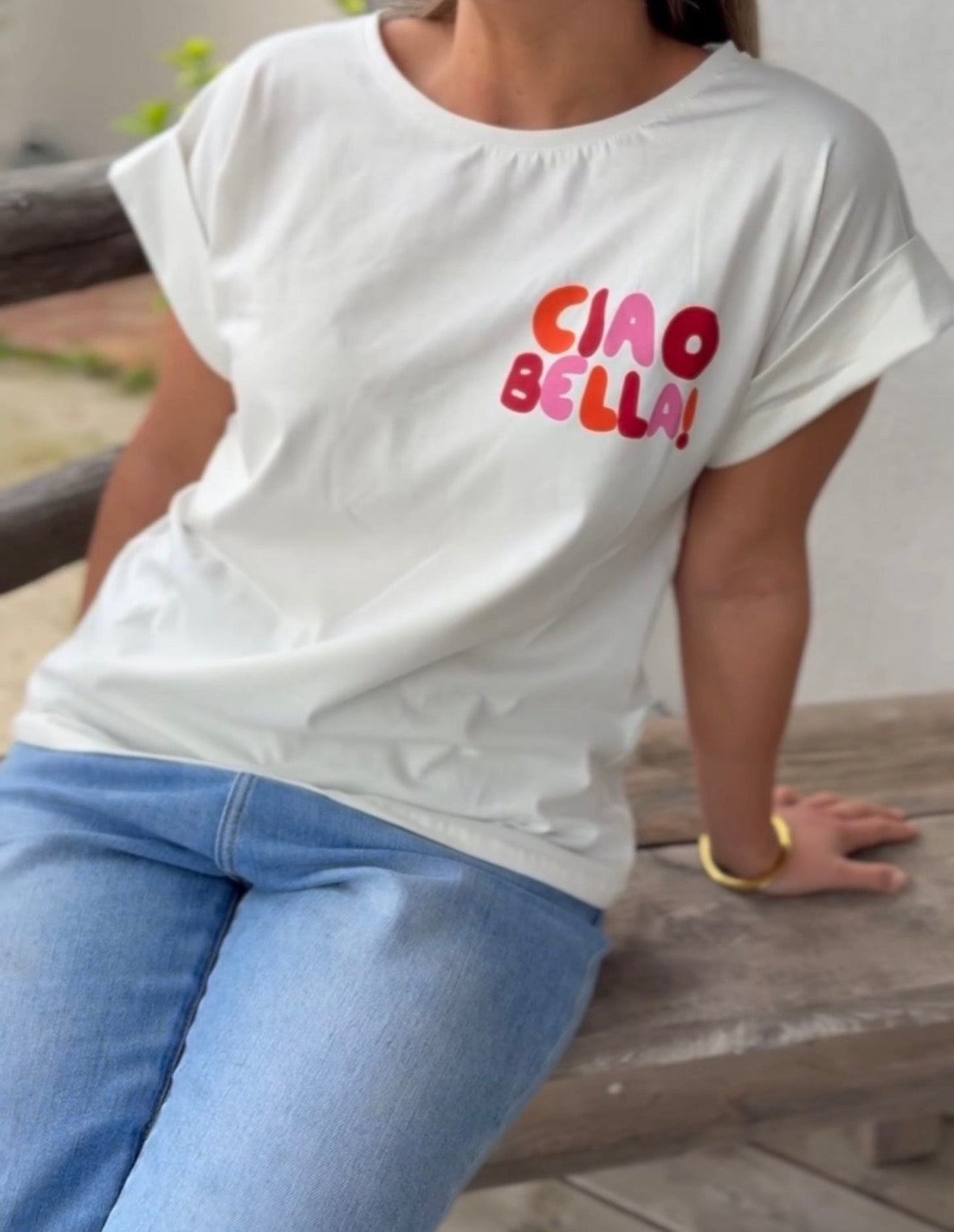 T-shirt Ciao Bella