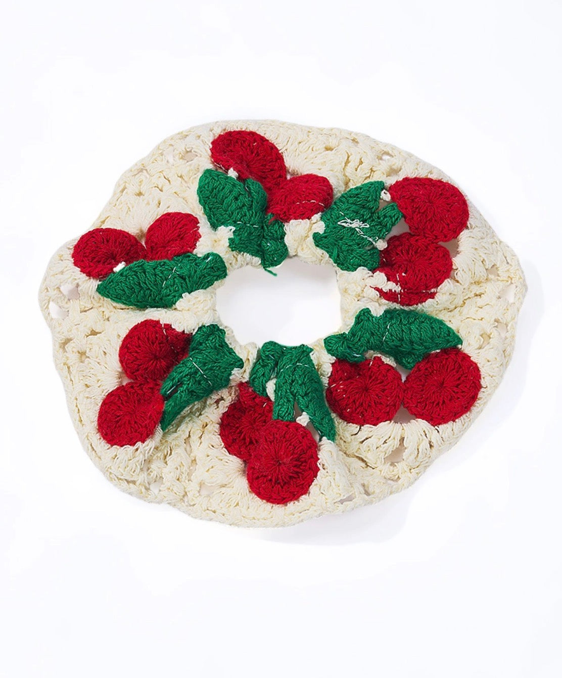 Chouchou XL CERISE • crochet