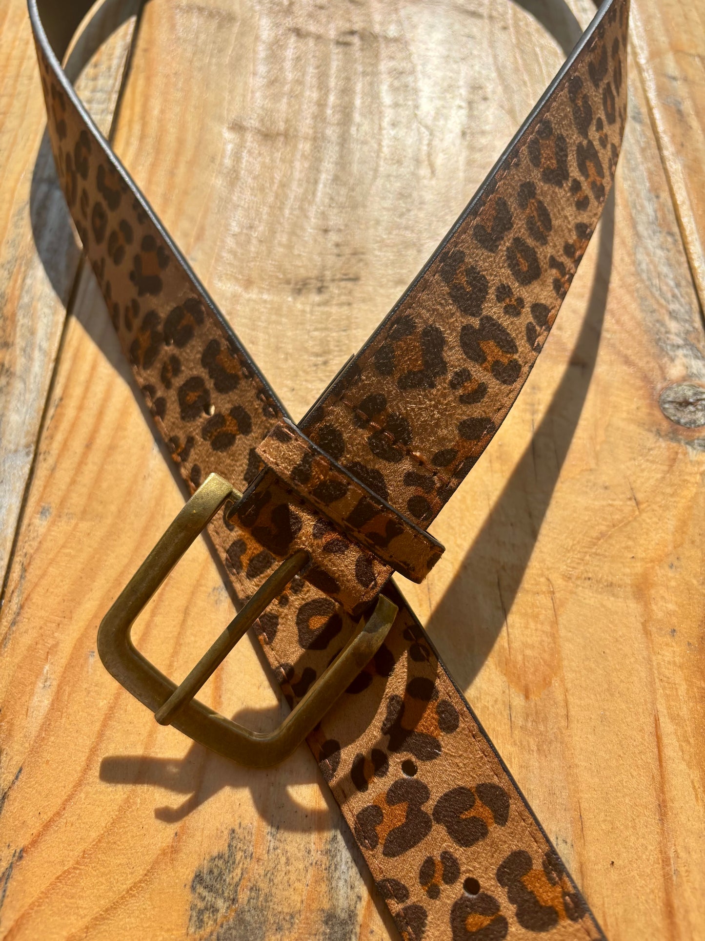 Ceinture léopard bohème chic - Mila