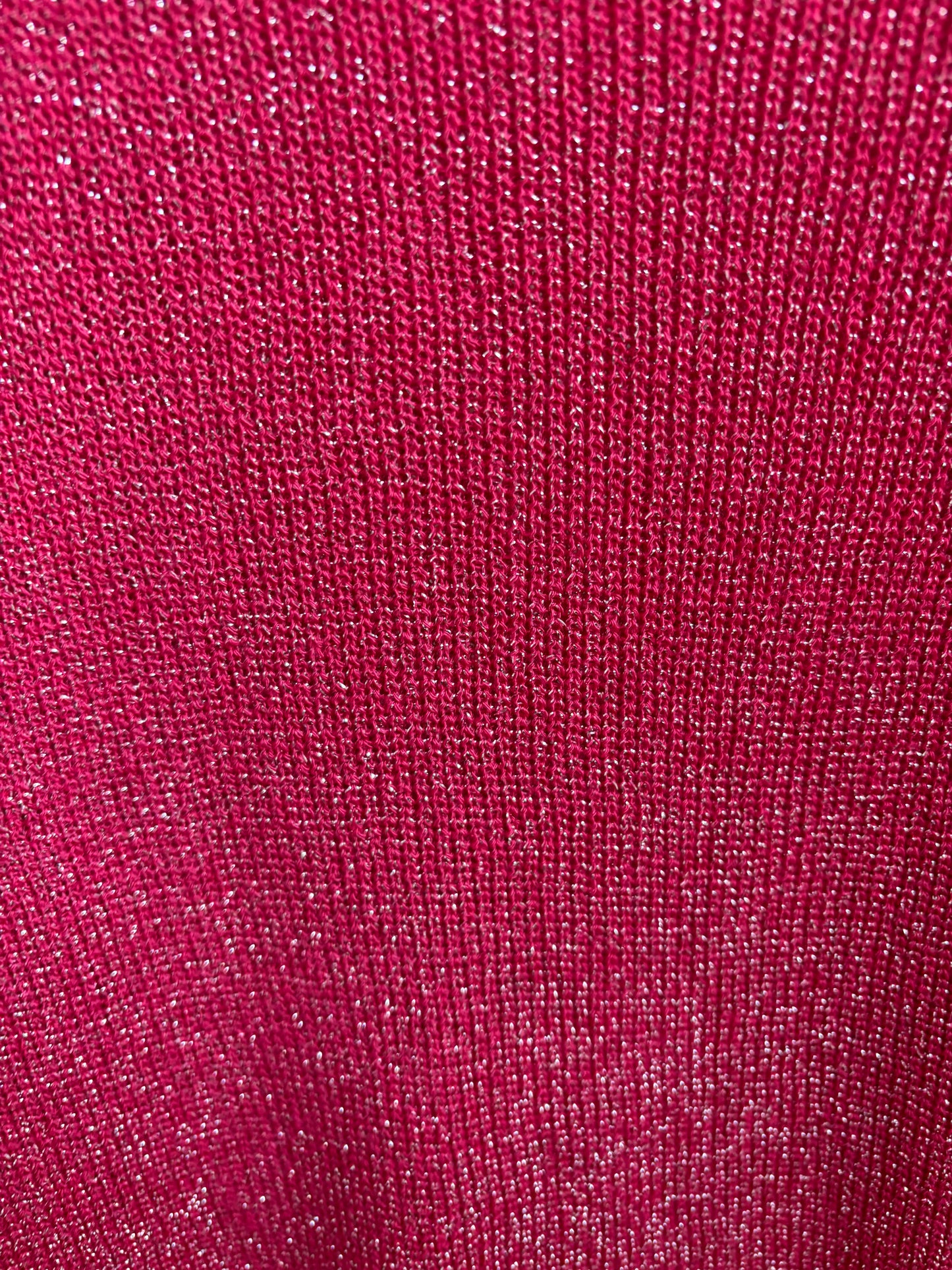 Débardeur pailleté • framboise