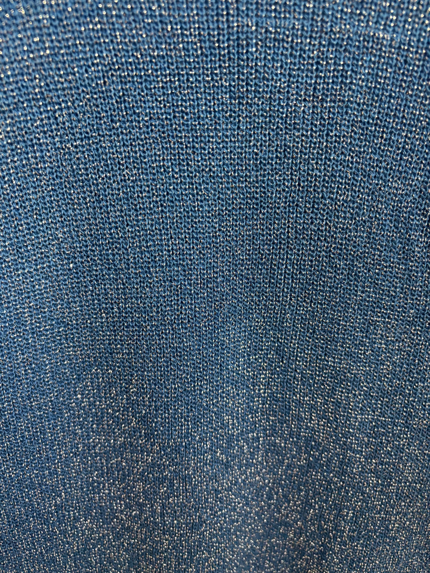 Débardeur pailleté • bleu roi