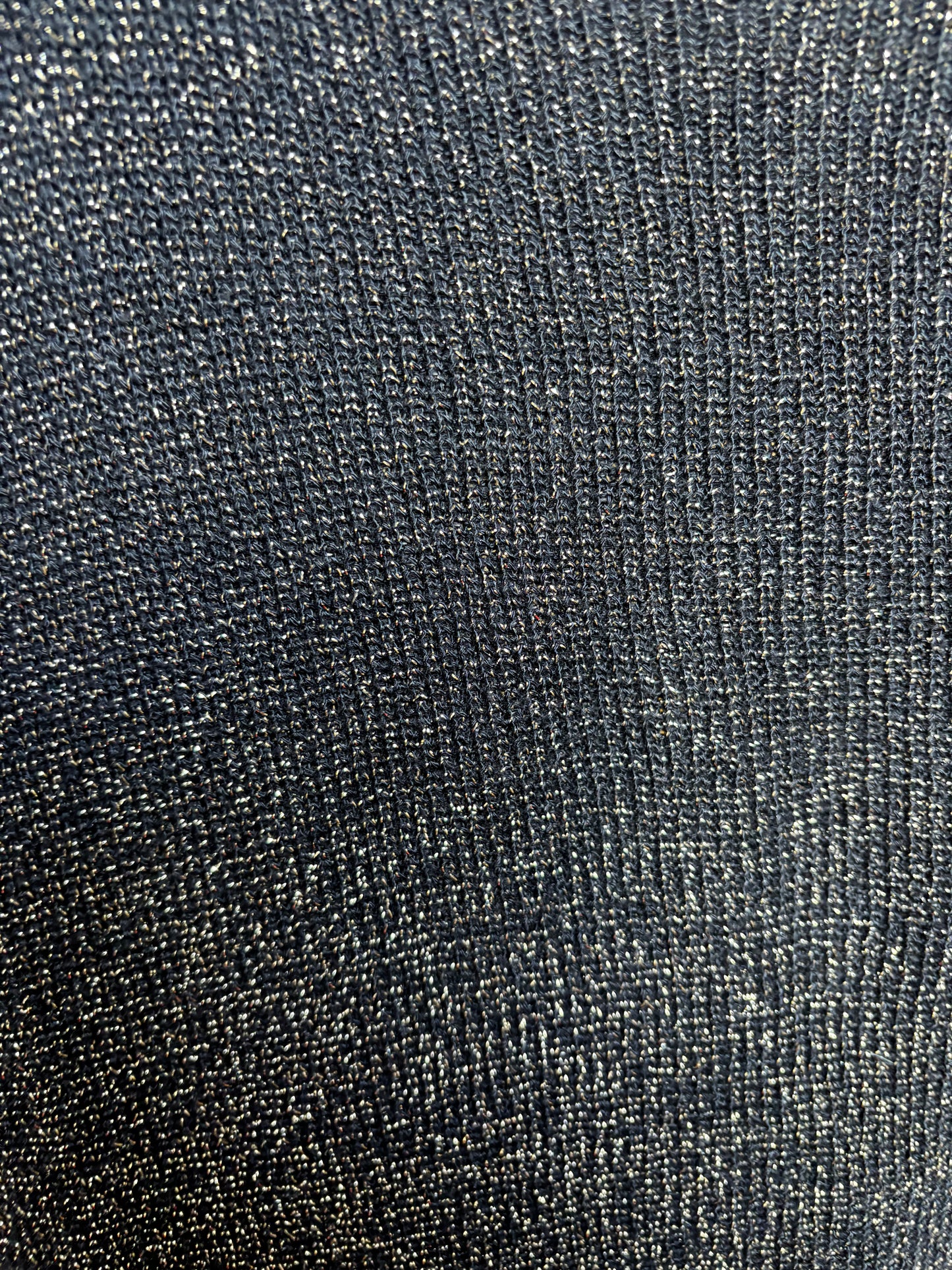 Débardeur pailleté • bleu marine