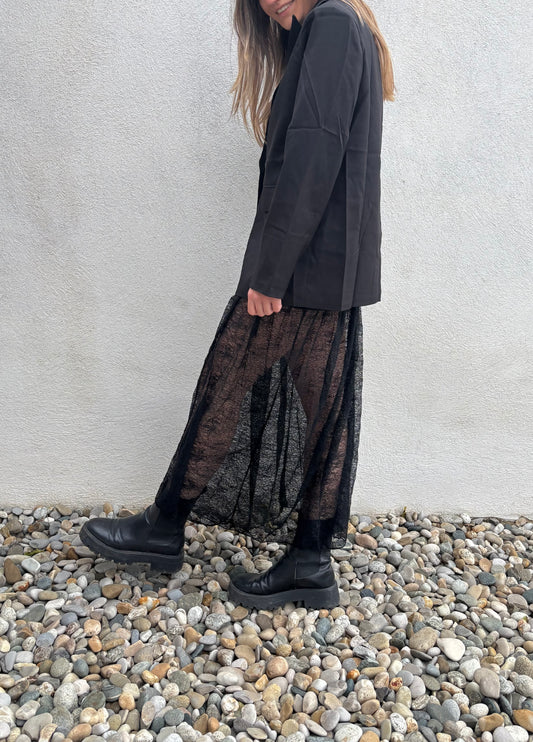 Jupe Romantique - noir