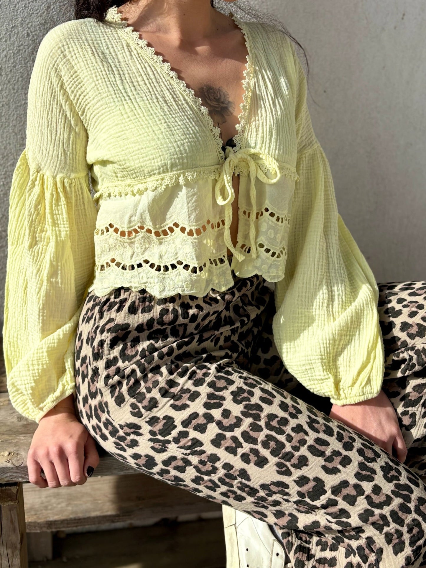 Blouse CAPRI • jaune