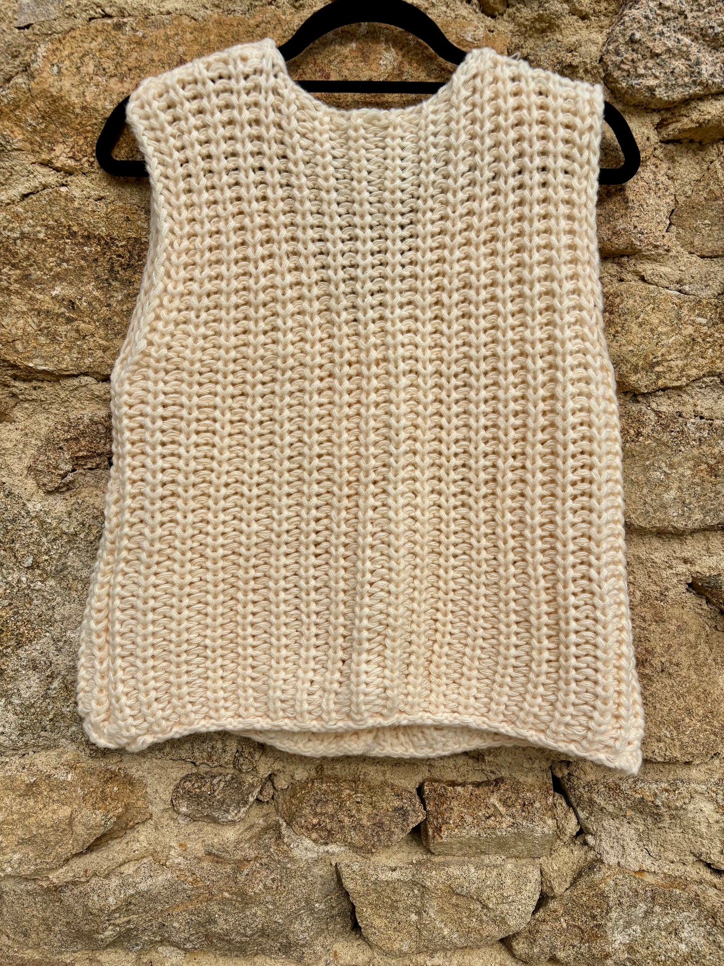 Gilet Maëline – beige rosé