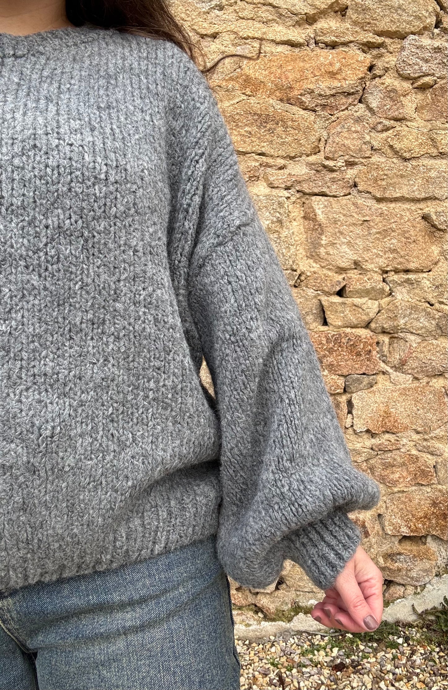 Pull Rosalie - gris