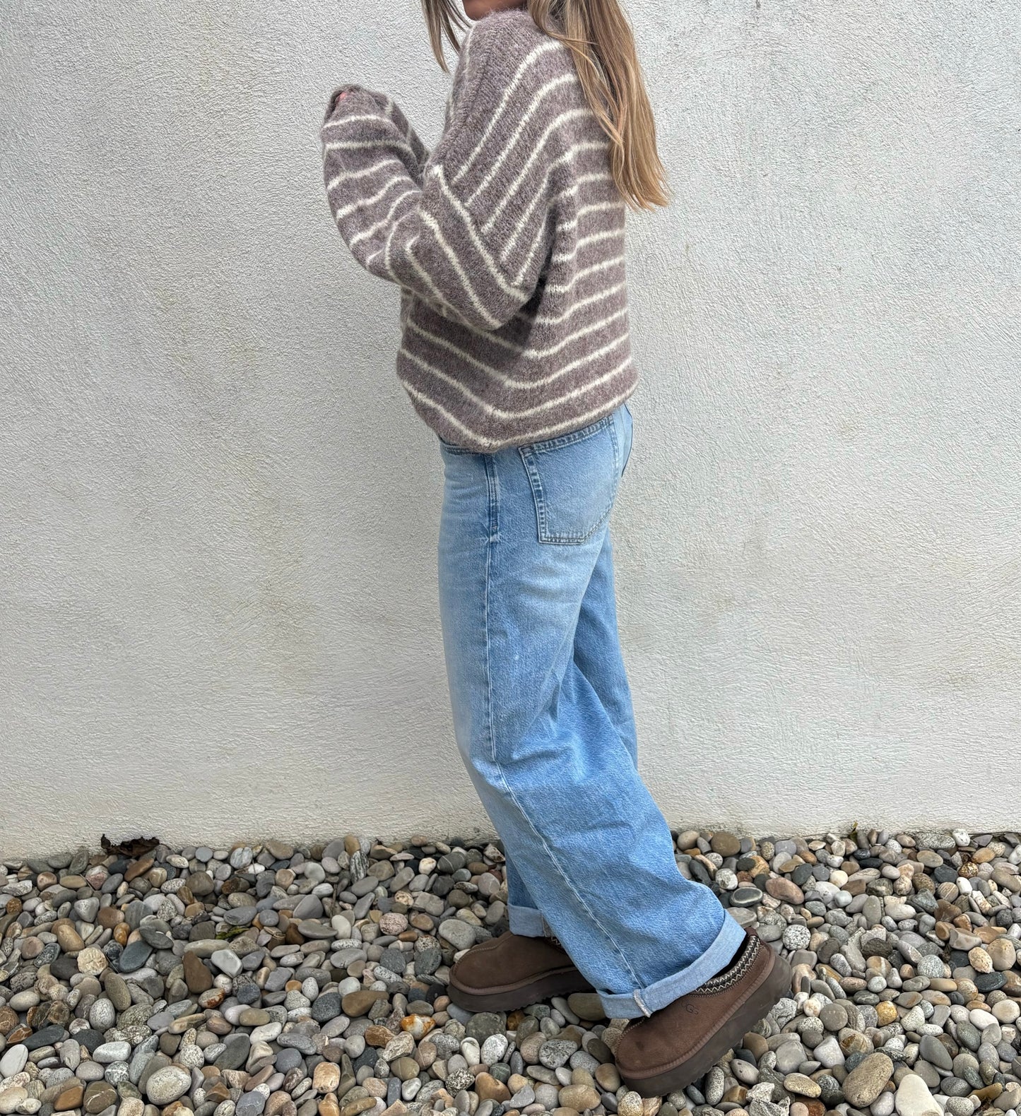 Pull Léa - chocolat