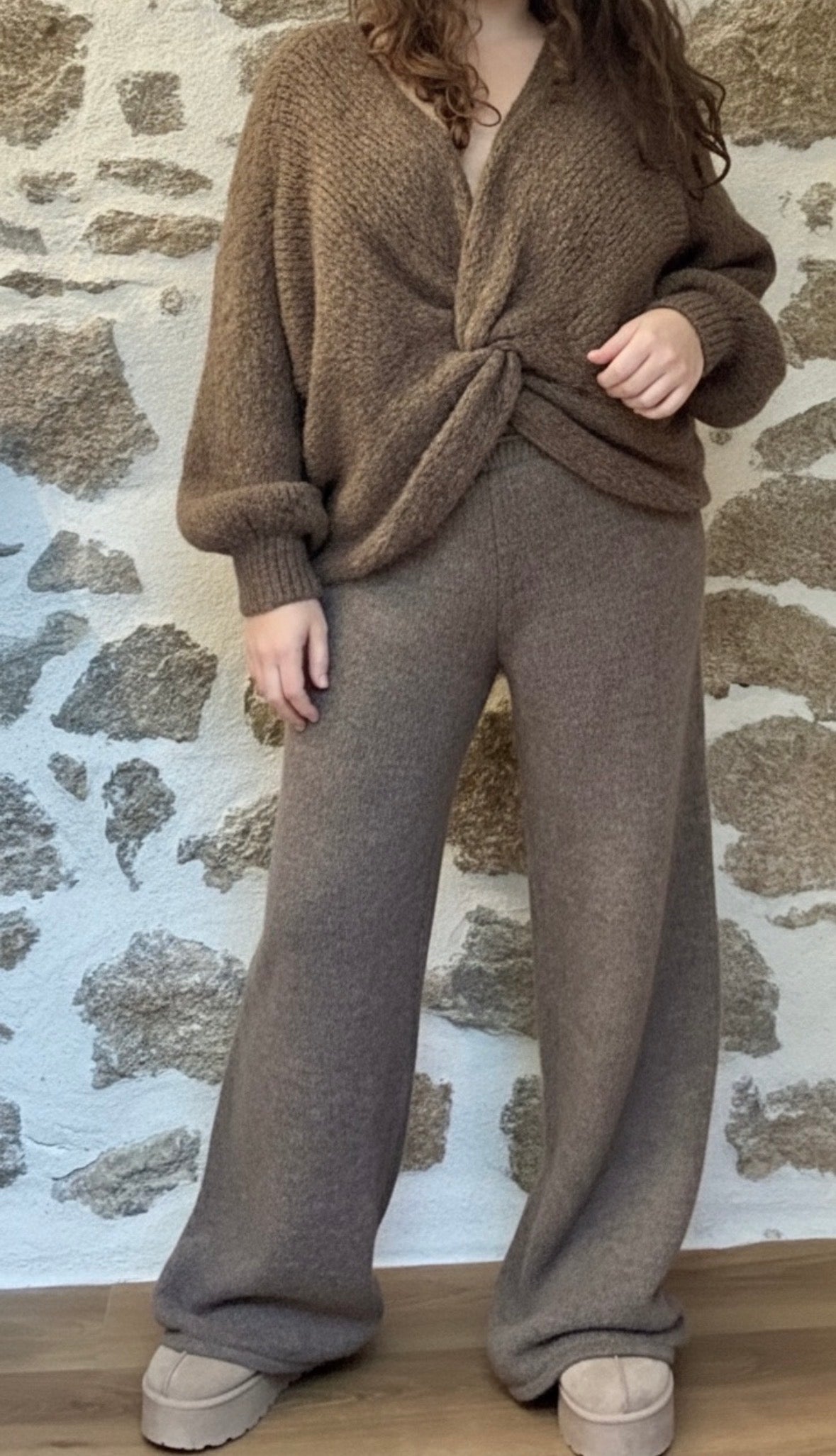 Pantalon Cocon - noisette