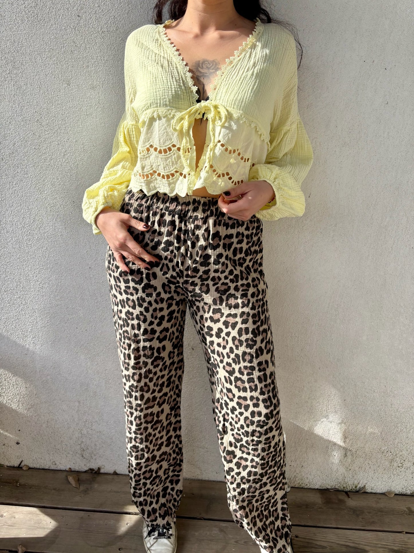 Pantalon SORRENTO • léopard