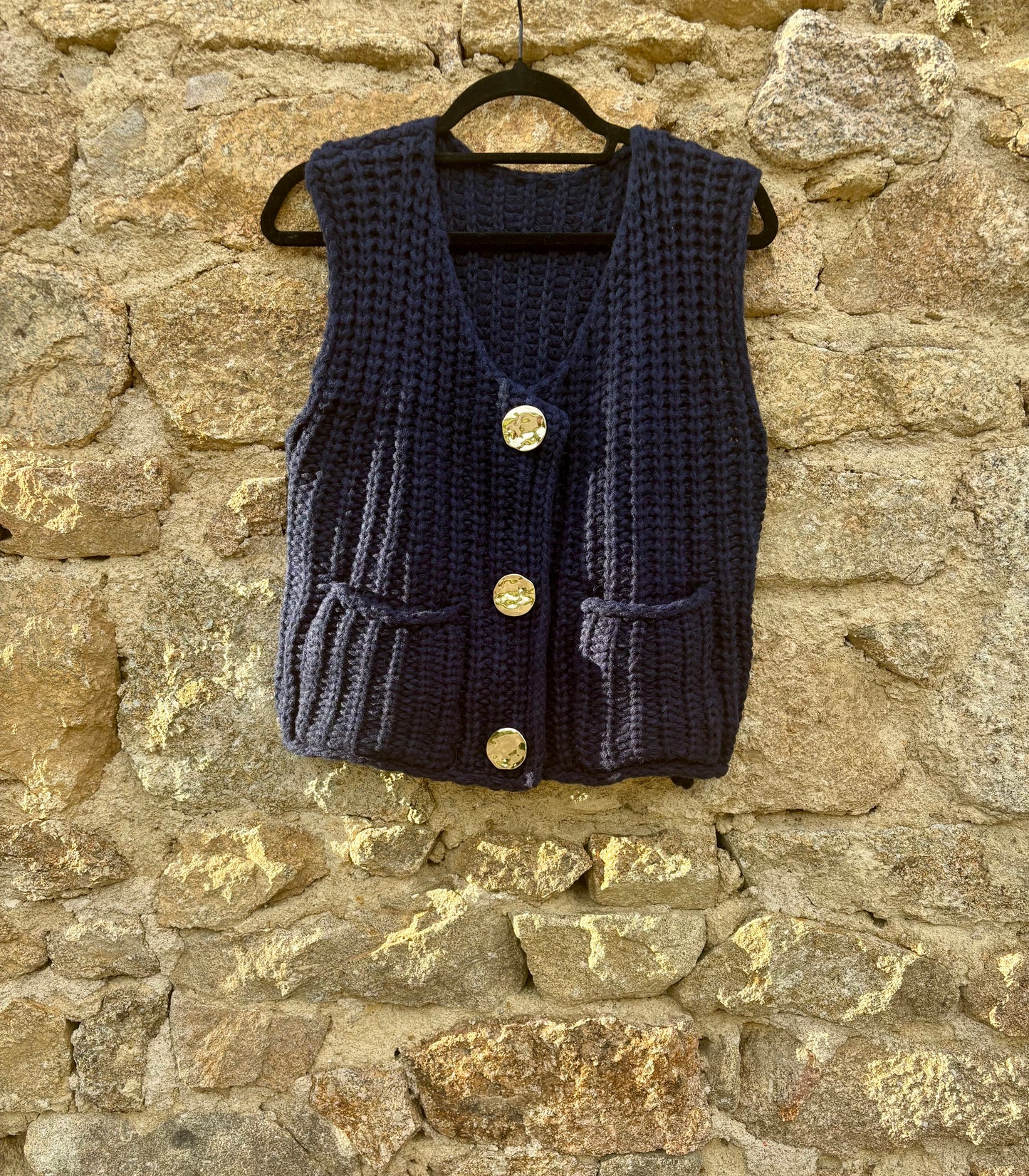 Gilet Maëline - bleu marine