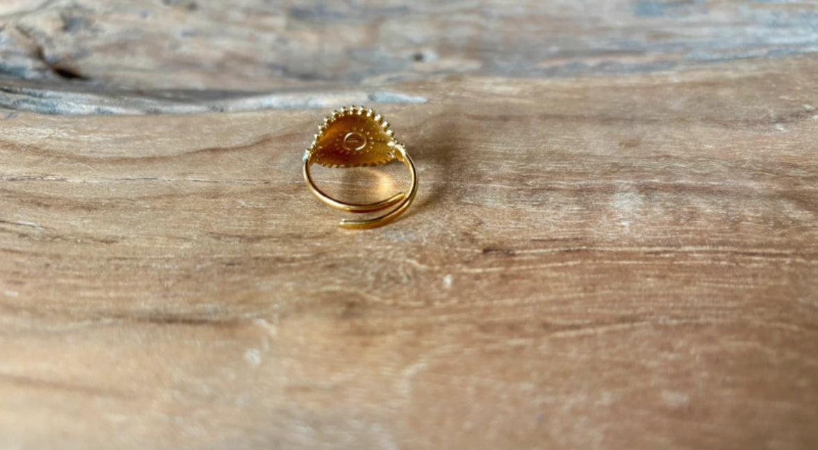 Bague Sahara – Éclat solaire & âme nomade