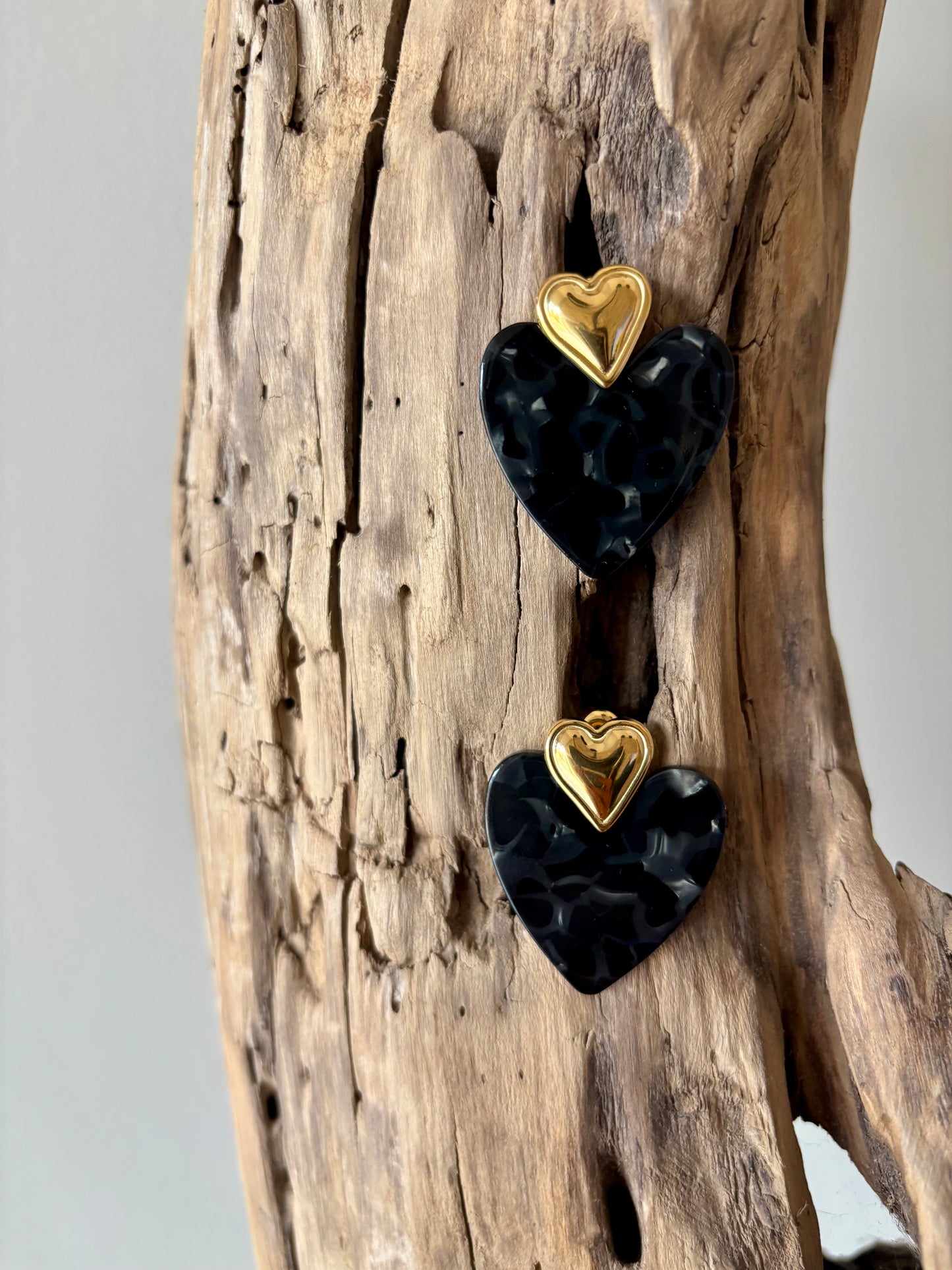 Boucles d’oreilles cœur - Onyra