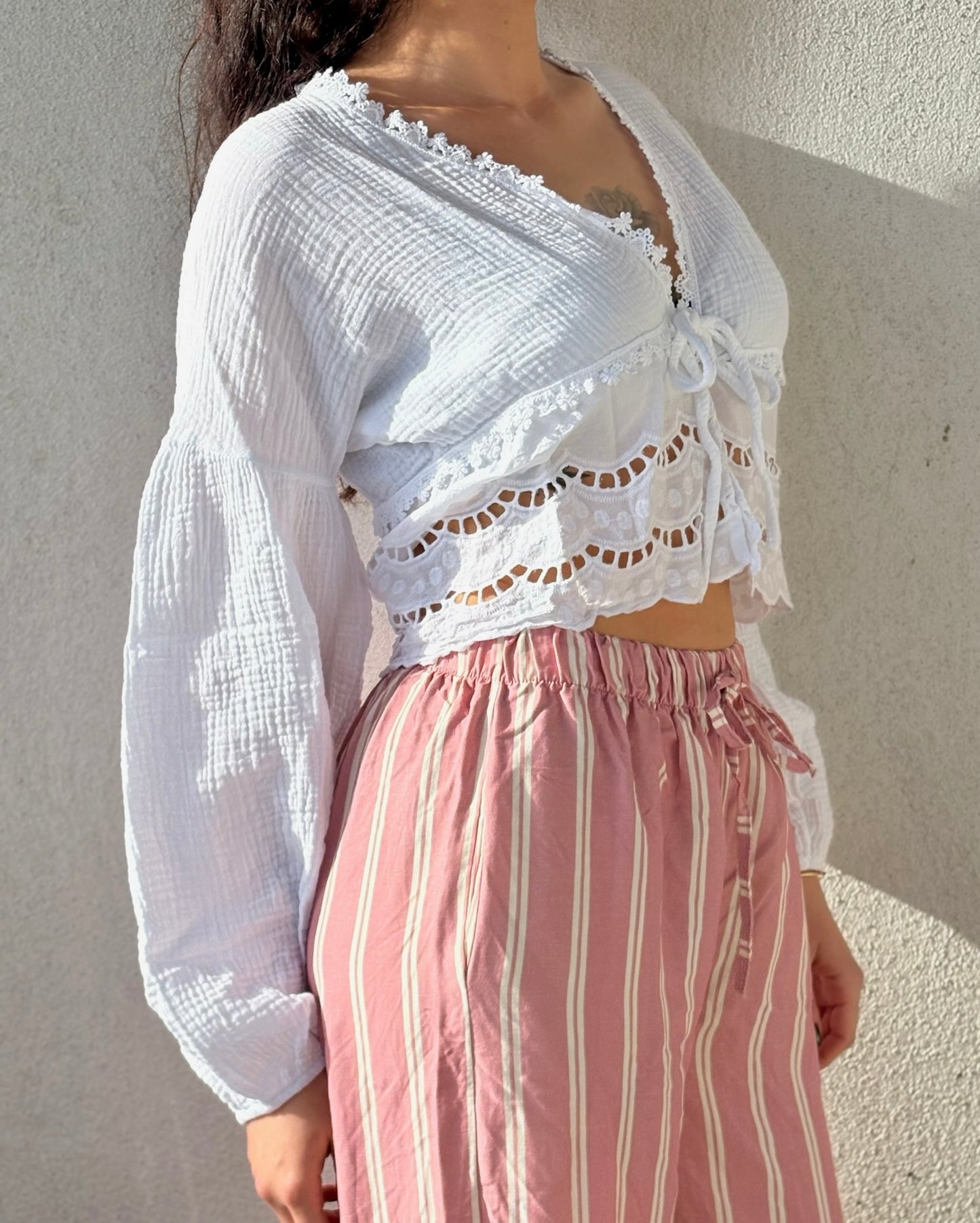 Blouse CAPRI • blanche
