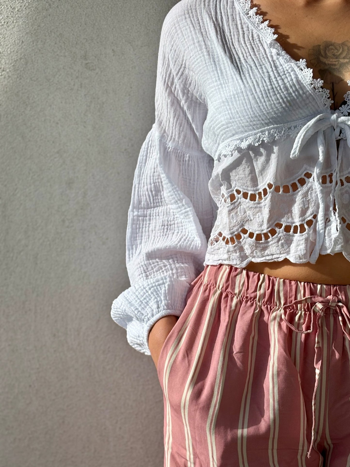 Blouse CAPRI • blanche