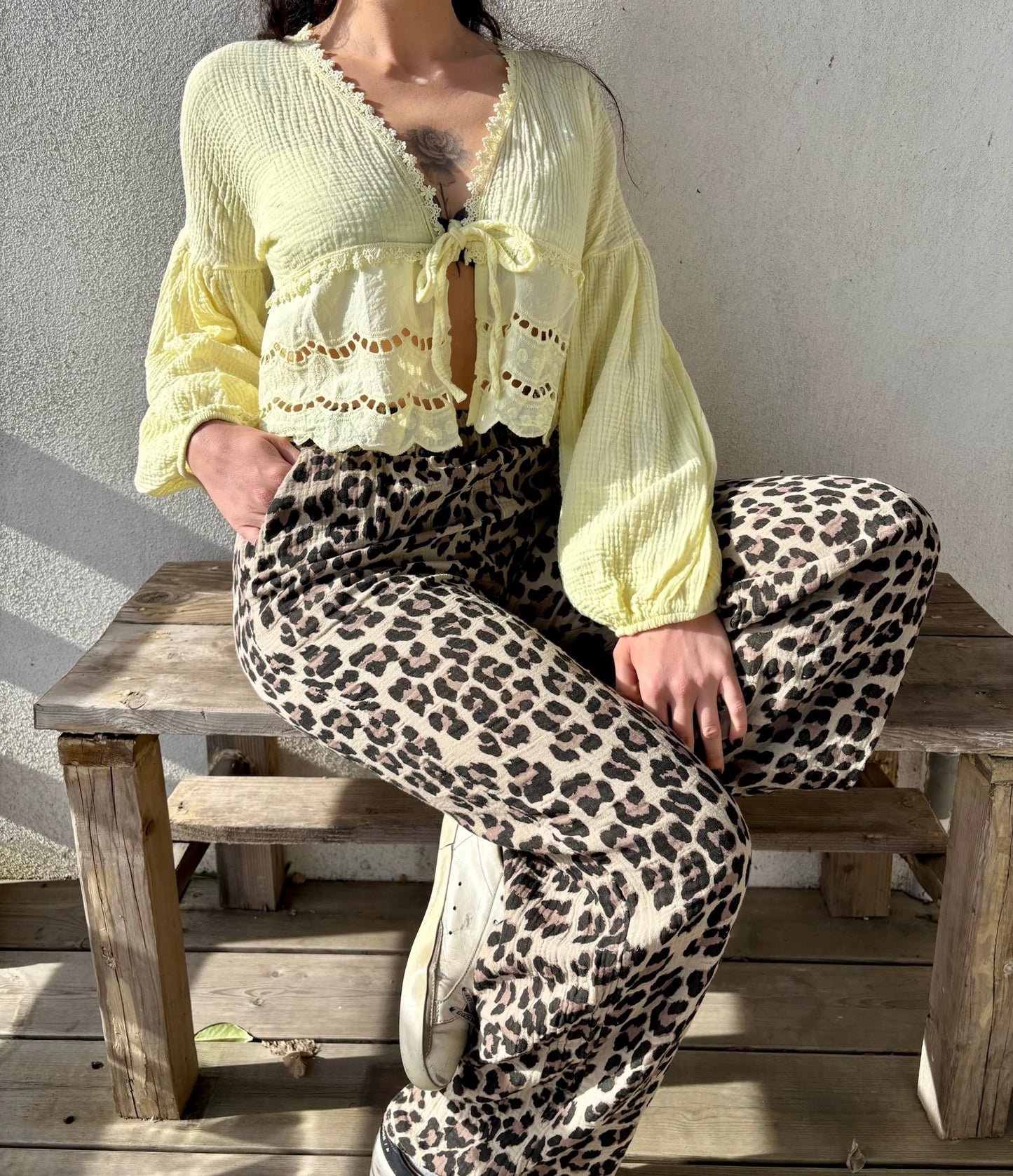 Pantalon SORRENTO • léopard