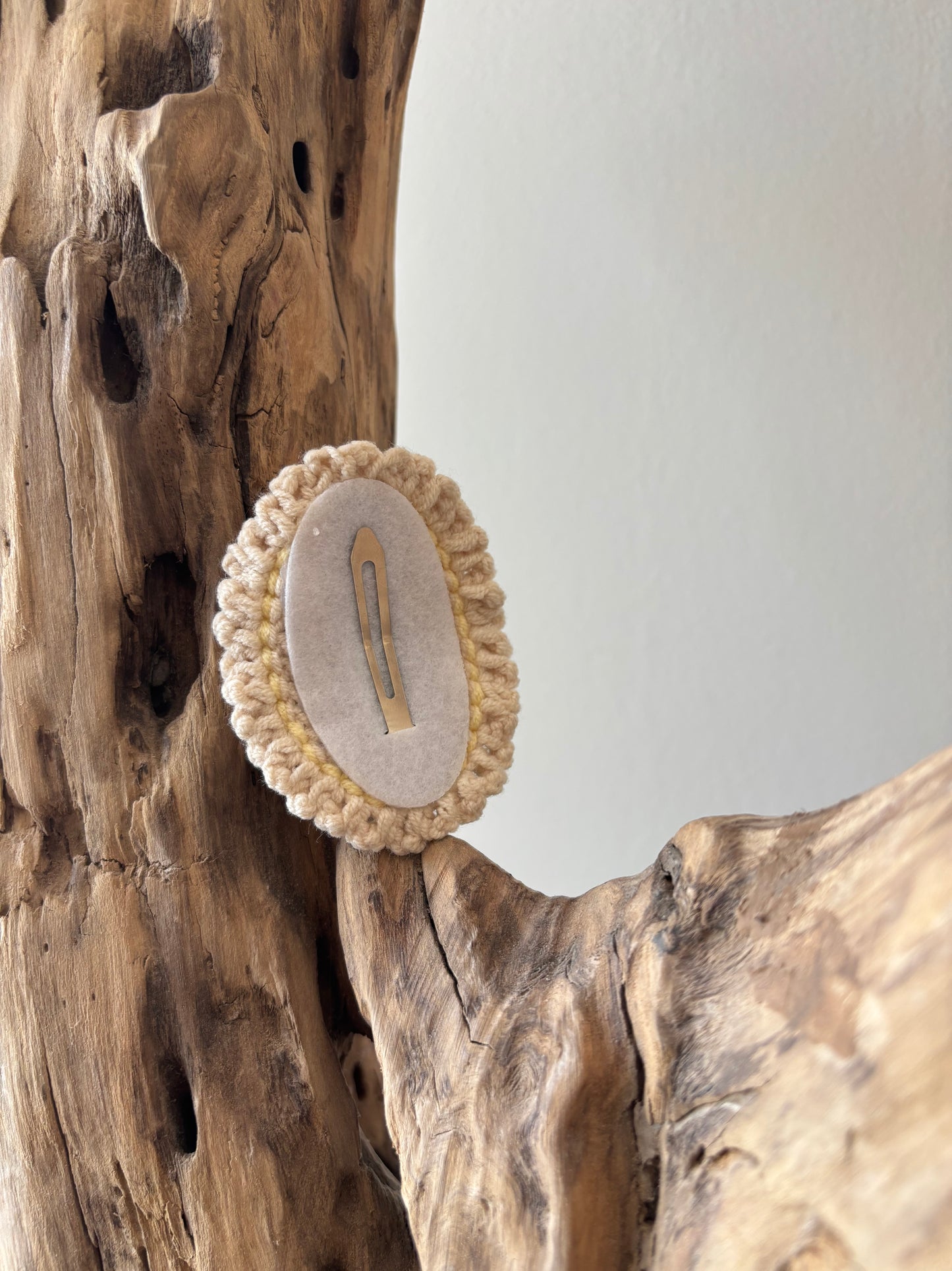 Barrette TULIPE • crochet