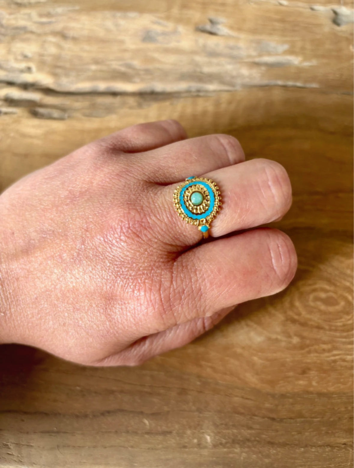 Bague Sahara – Éclat solaire & âme nomade