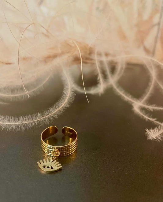 Ysolde — Bague Œil Protecteur