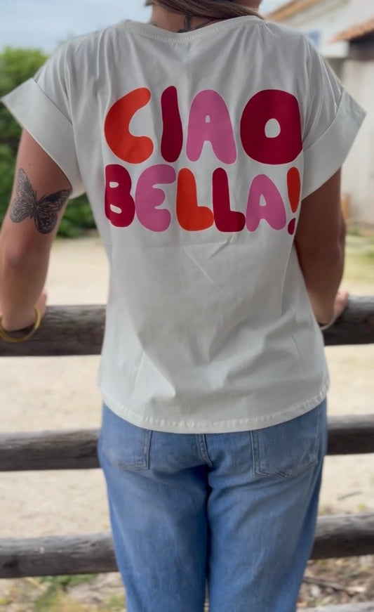 T-shirt Ciao Bella