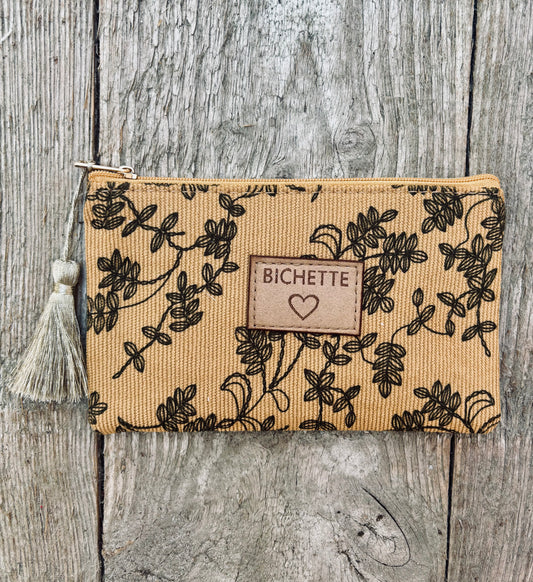 Pochette feuillage – Bichette