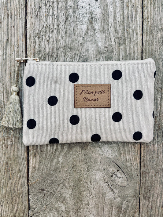 Pochette pois – Mon petit bazar