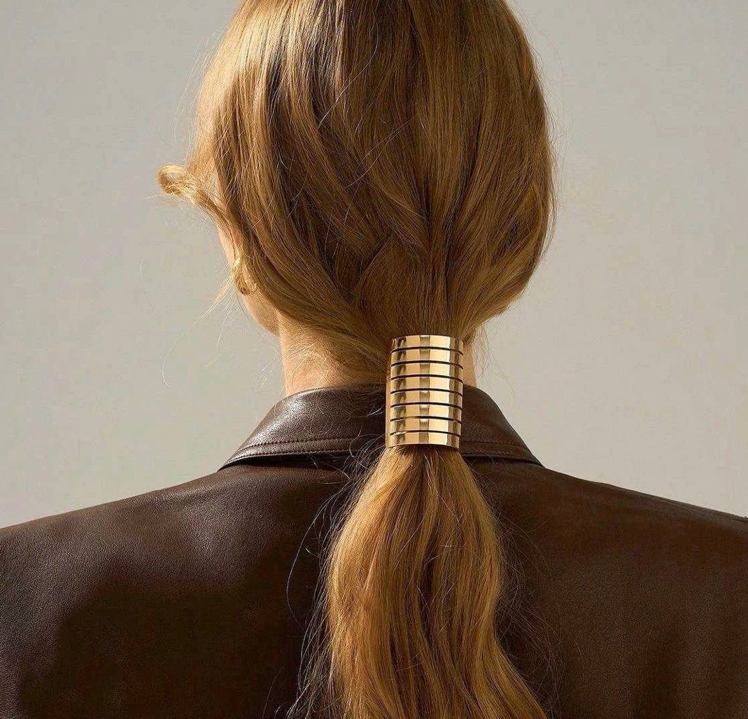 Bijou de cheveux CHIC • métal doré