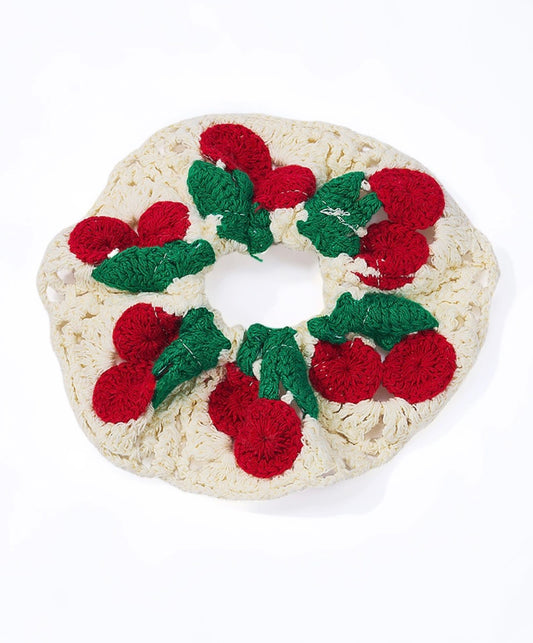 Chouchou XL CERISE • crochet