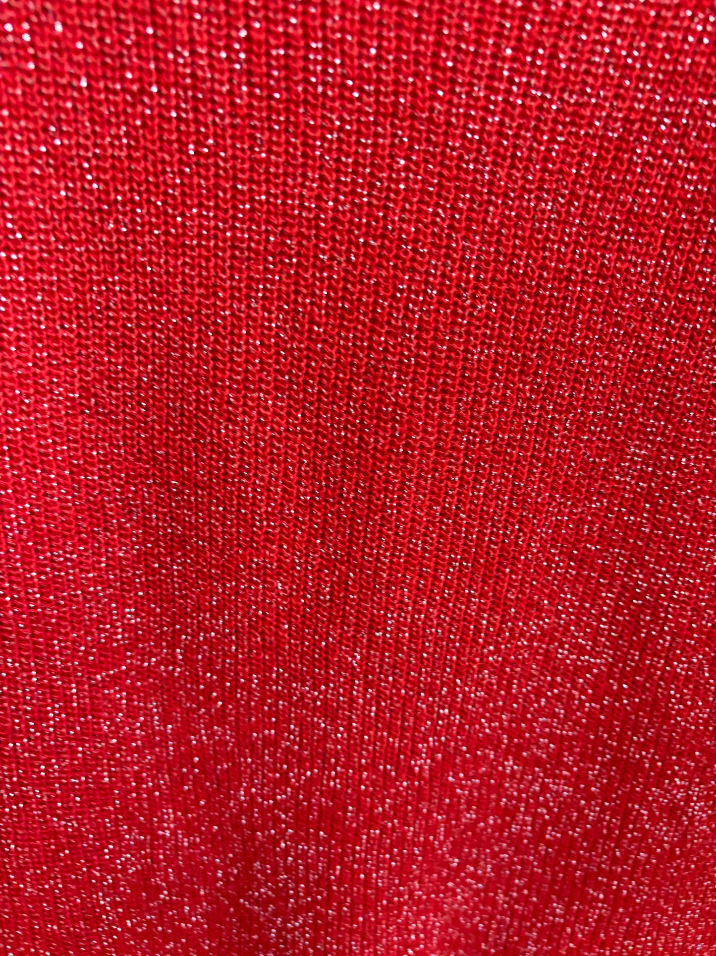 Débardeur pailleté • rouge